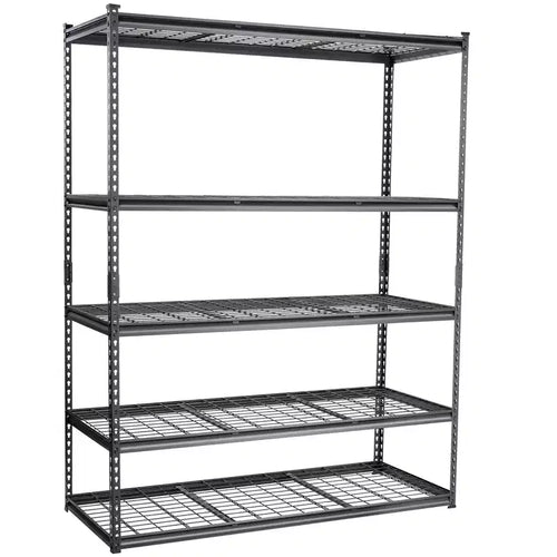 VEVOR Storage Shelving Unit, 5-Tier Adjustable, 2000 lbs Capacity, Heavy Duty Garage Shelves Metal Organizer Wire Rack