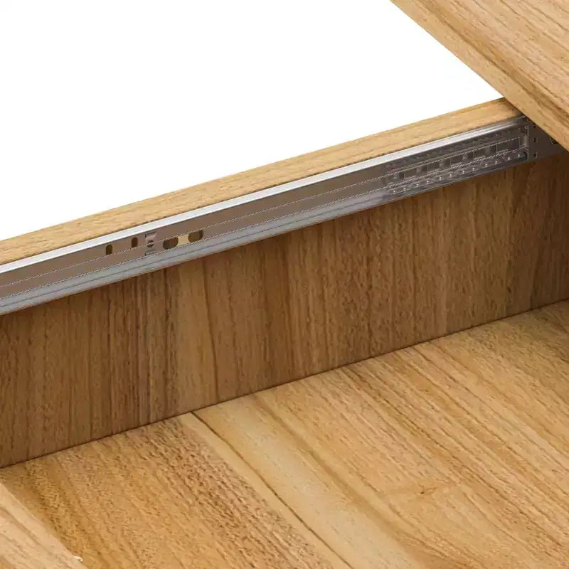 Table à manger ovale extensible noire / naturelle / noyer, piètement central, jusqu'à 6 places