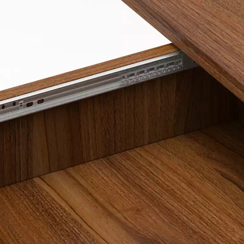 Table à manger ovale extensible noire / naturelle / noyer, piètement central, jusqu'à 6 places