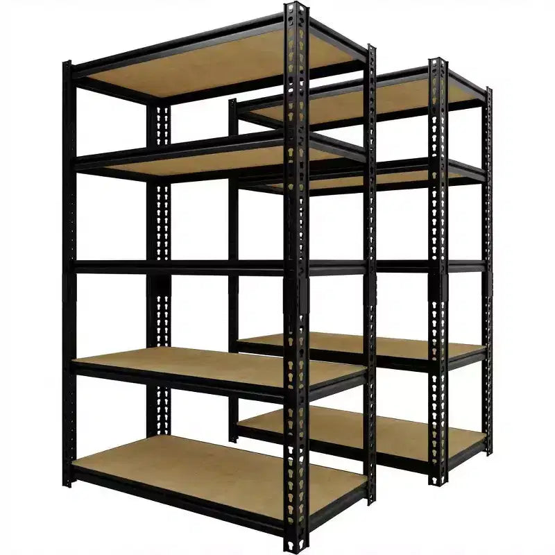 29.5 W 5-Tier Metal Storage Rack, Heavy Duty Adjustable Garage Shelving Unit, 2000 lb Capacity Utility Organizer Shelf