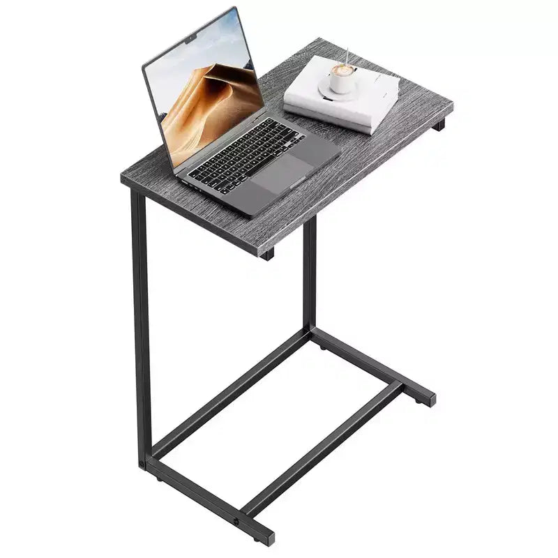End Table, Side Table for Couch Slide Under, C Table Sofa Side End Table for Living Room, Suitable for Living Rooms, Bedrooms, Sofas, And Offices.