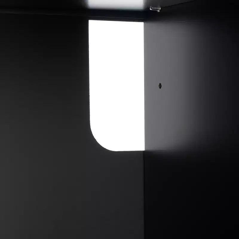 Buffet 3 portes 2 étagères Vance - MED5007 - Noir/Marron - Safavieh