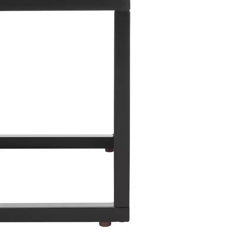 Buffet 3 portes 2 étagères Vance - MED5007 - Noir/Marron - Safavieh