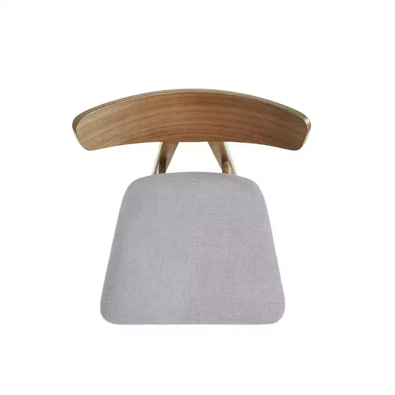 Tabourets de comptoir GDFStudio Sunapee en bois et tissu d'inspiration moderne du milieu du siècle, 63,5 cm (Lot de 2)