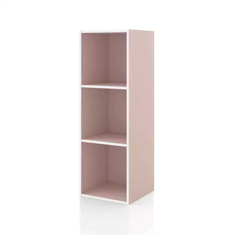 Étagère empilable 3 cubes, multicolore, étagère ouverte, unité individuelle
